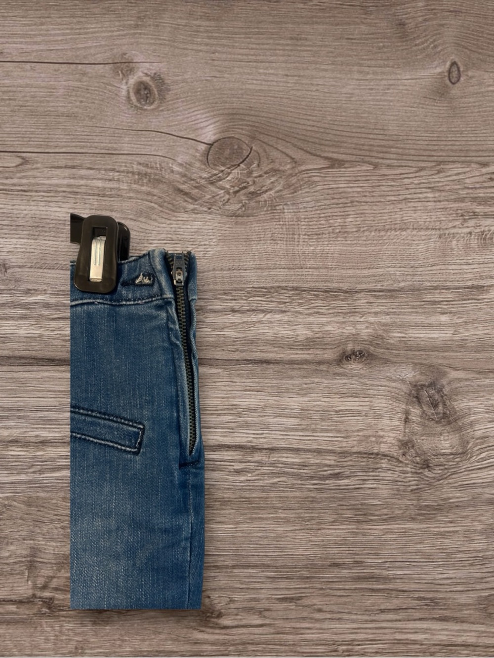 Pilcro and the Letterpress High-Rise Denim Legging in Medium Blue Wash Sz 28 - Picture 4 of 9